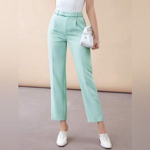 SHEIN MOTF PREMIUM CROPPED SUIT PANTS